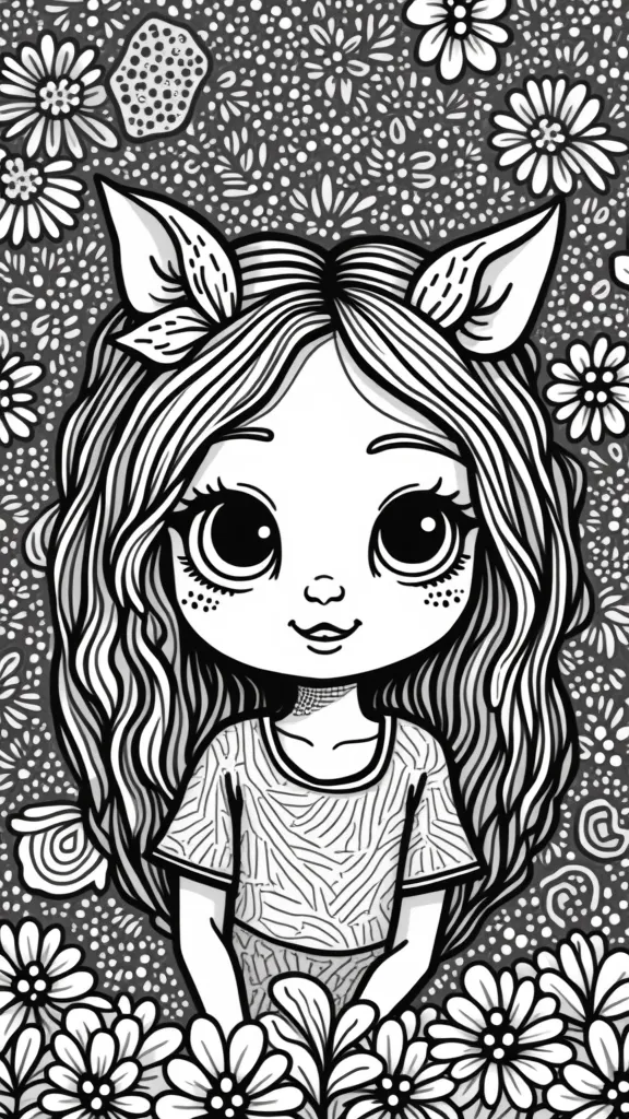 moriah elizabeth coloring page